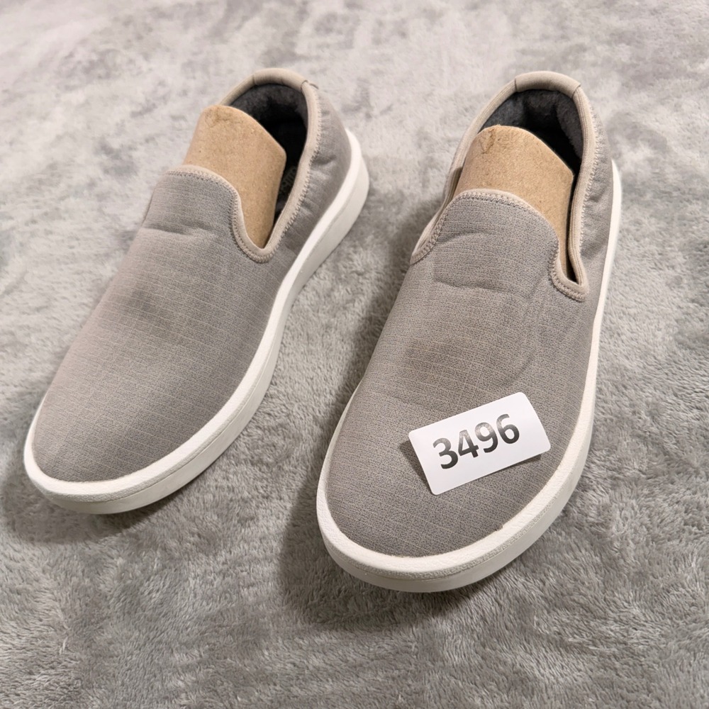 Allbirds‎ Wool Lounger Men 6 Grey Slip On Sneakers WL1W8